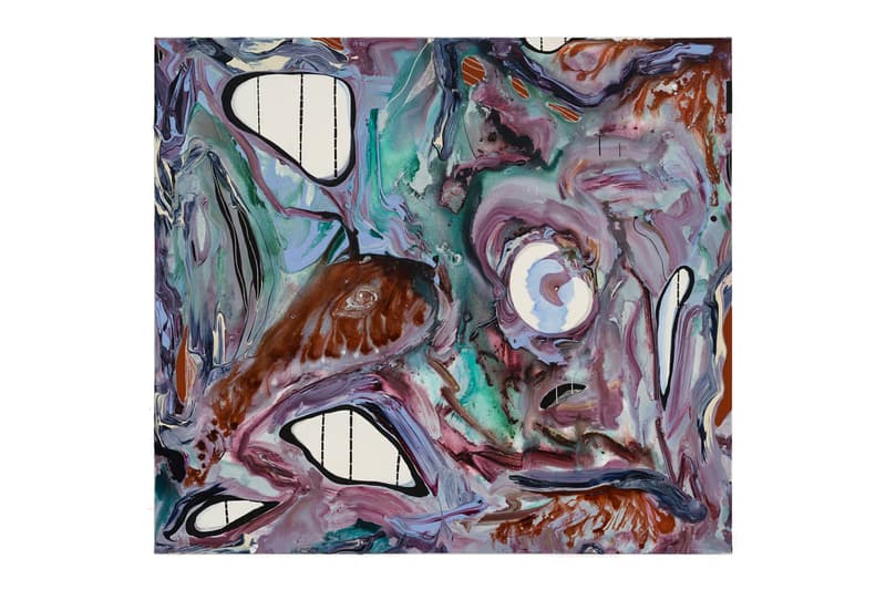 manuel mathieu bury your masters exhibition paintings art show artworks