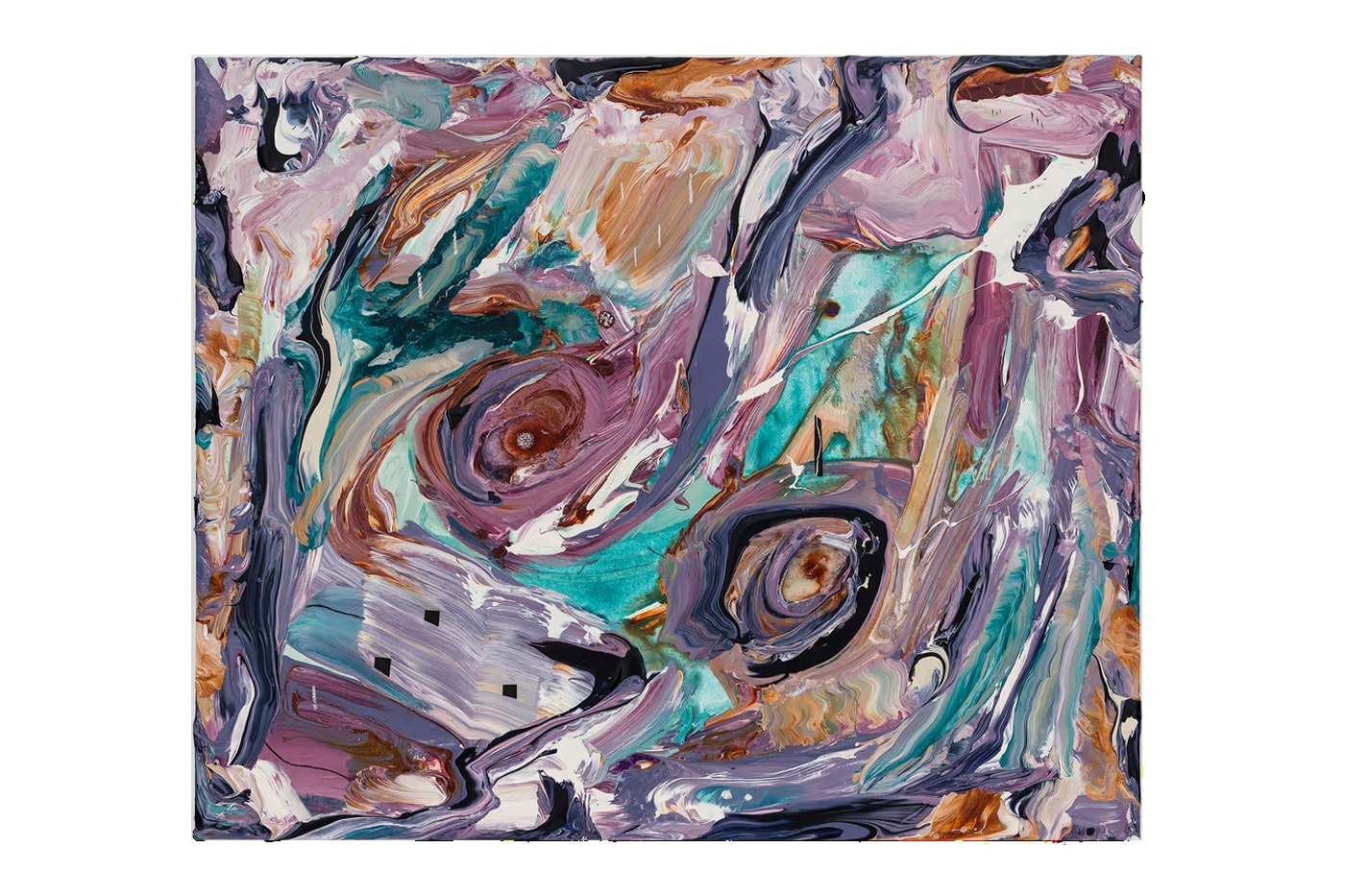 manuel mathieu bury your masters exhibition paintings art show artworks 