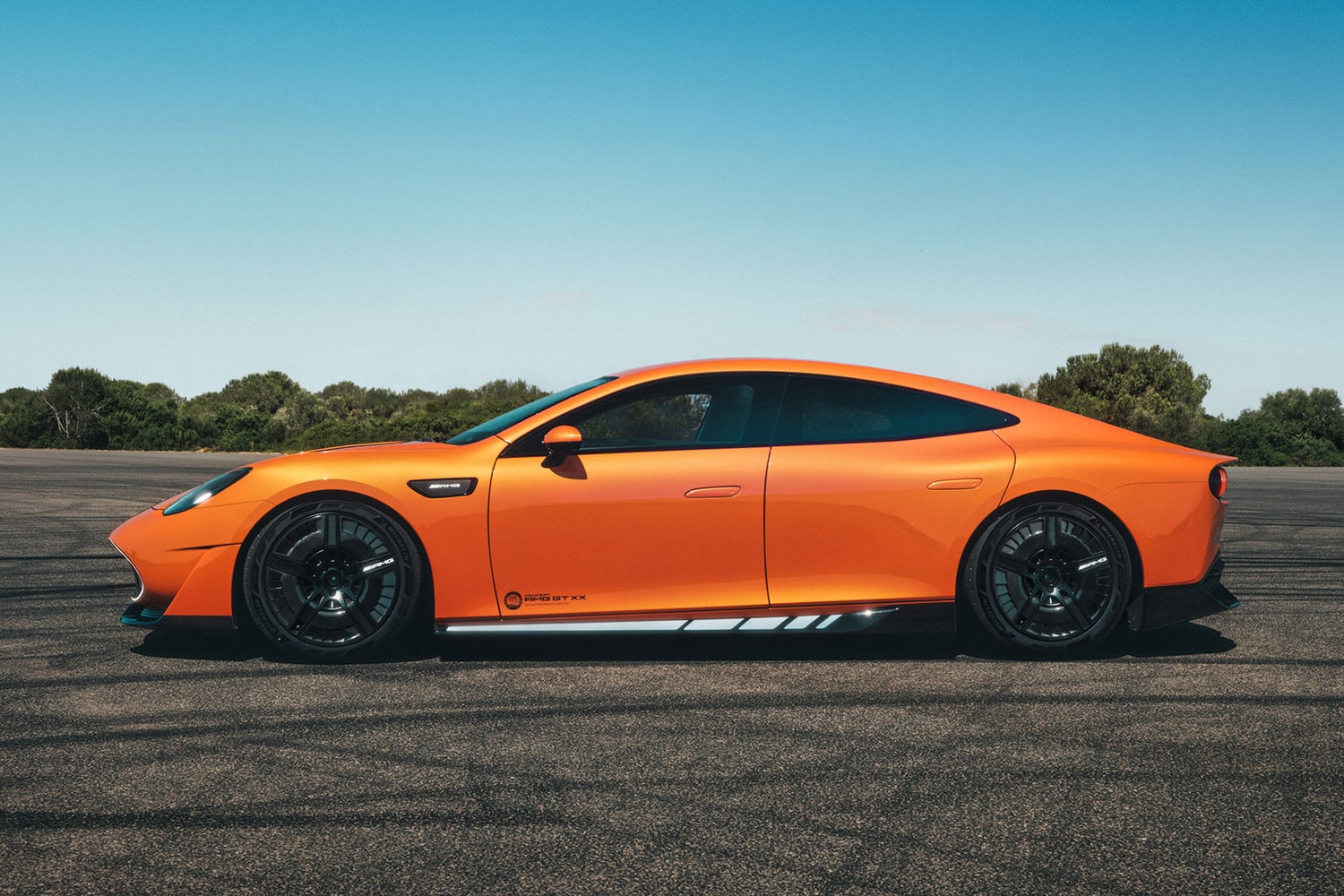 Mercedes AMG GT XX EV Endurance Records Info