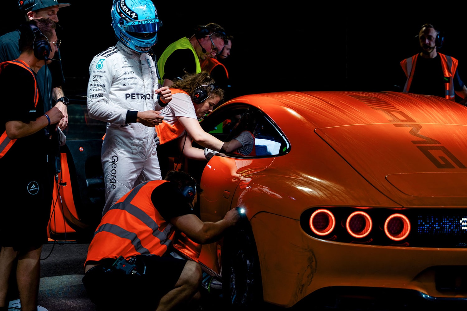 Mercedes AMG GT XX EV Endurance Records Info