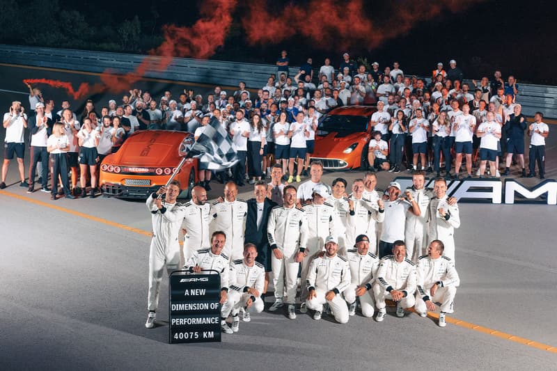 Mercedes AMG GT XX EV Endurance Records Info