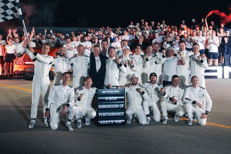 Mercedes AMG GT XX EV Endurance Records Info