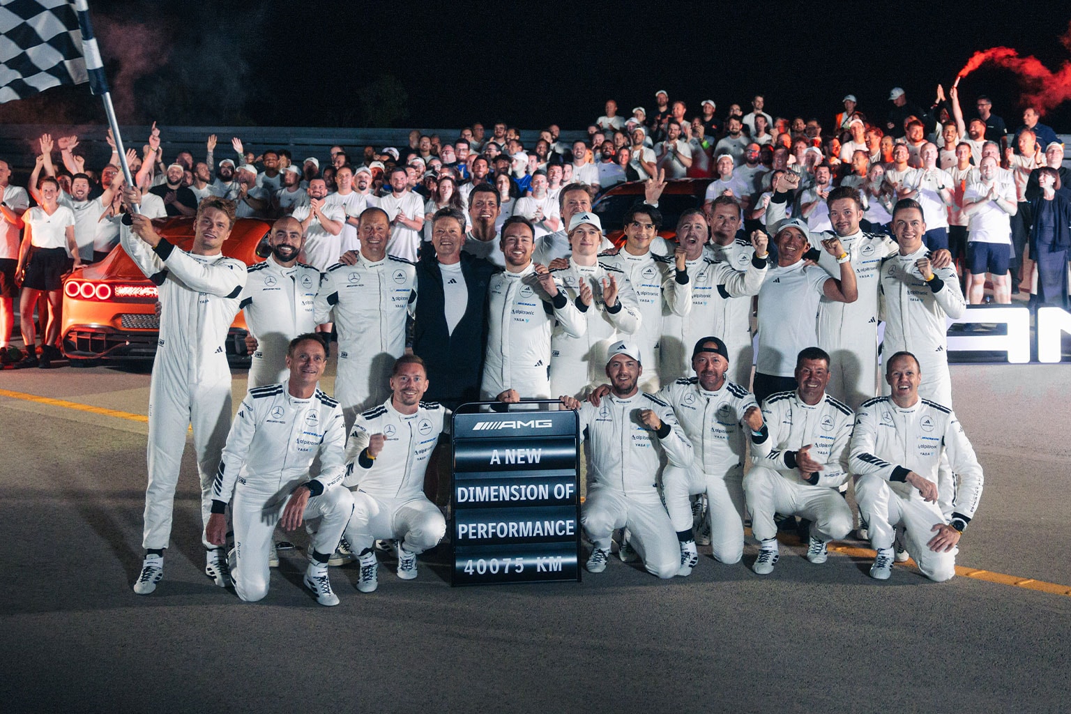 Mercedes AMG GT XX EV Endurance Records Info
