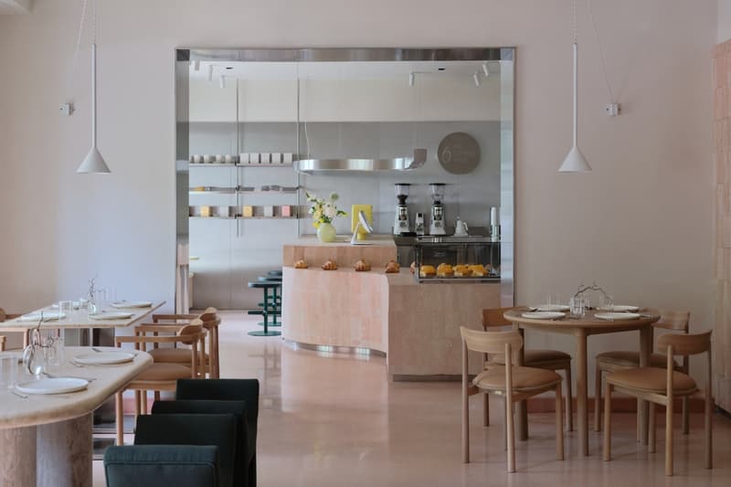 NAAW Studio Six Coffee + Wine Almaty Kazakhstan cafe interior design Aq Objects Bauyrzhan Sabit Dunie