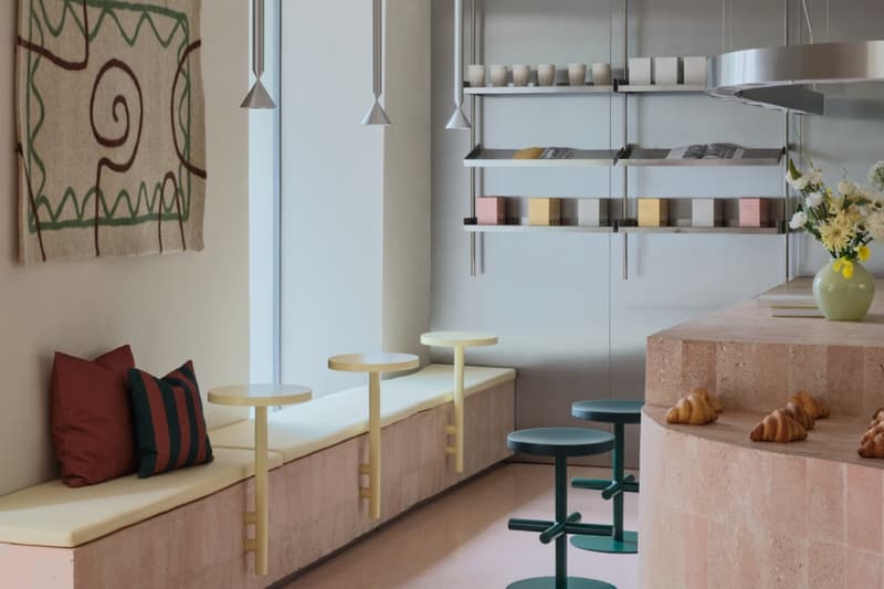 NAAW Studio Six Coffee + Wine Almaty Kazakhstan cafe interior design Aq Objects Bauyrzhan Sabit Dunie