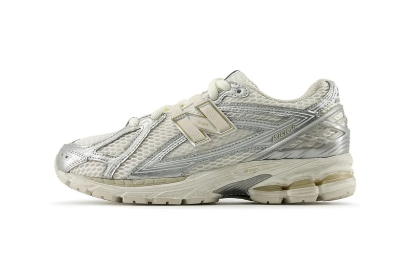 Official Look at the New Balance 1906R "Silver" U1906RRG release info Sea Salt/Moonbeam/Silver Metallic