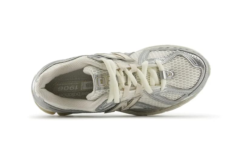 Official Look at the New Balance 1906R "Silver" U1906RRG release info Sea Salt/Moonbeam/Silver Metallic