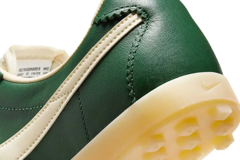 Official Look at the Nike Astrograbber Leather "Fir/Muslin" IH2341-300 vintage football shoes