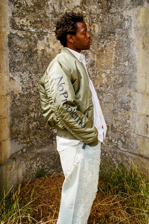 Alpha Industries and No Problemo Rework the MA-1 Bomber collaboration release info 