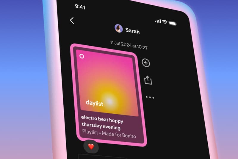 Spotify Rolls Out DMs messages direct messages share with friends playlists artists