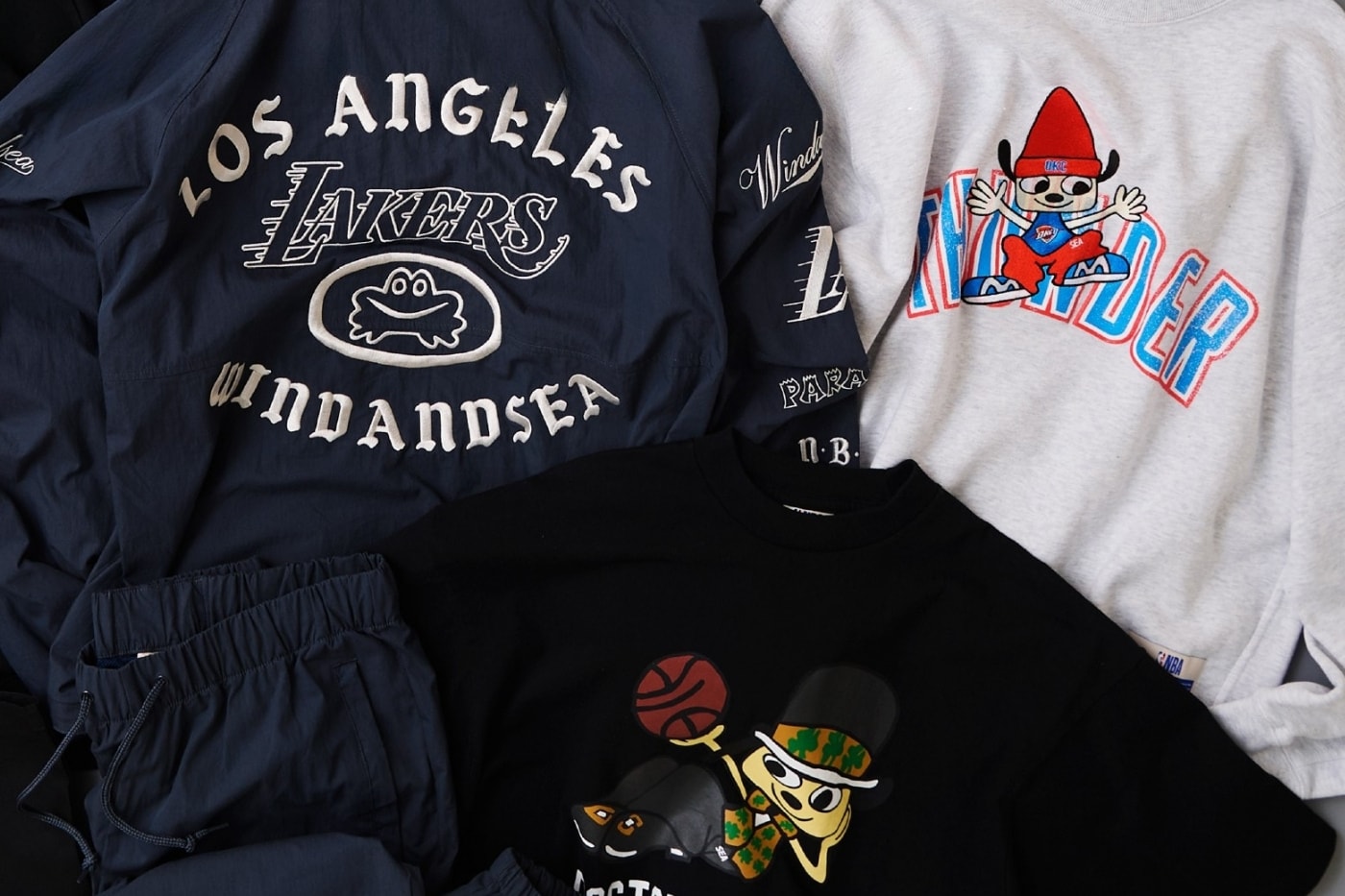 WIND AND SEA x NBA x 'PaRappa the Rapper' second Collaboration Release Info "BEAT ON THE COURT"
