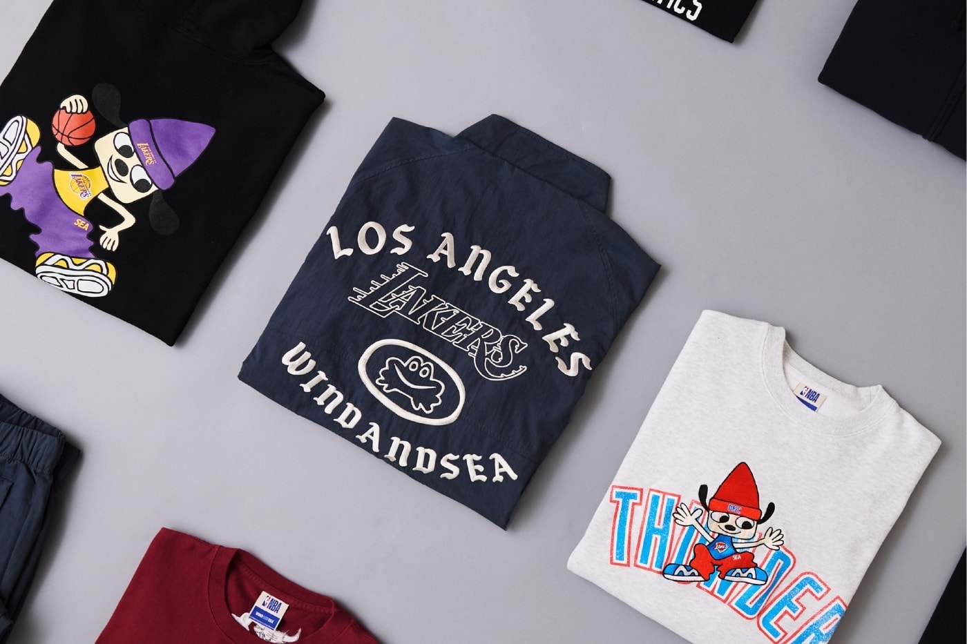 WIND AND SEA x NBA x 'PaRappa the Rapper' second Collaboration Release Info "BEAT ON THE COURT"