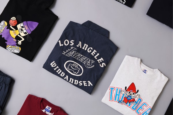 WIND AND SEA x NBA x 'PaRappa the Rapper' second Collaboration Release Info "BEAT ON THE COURT"