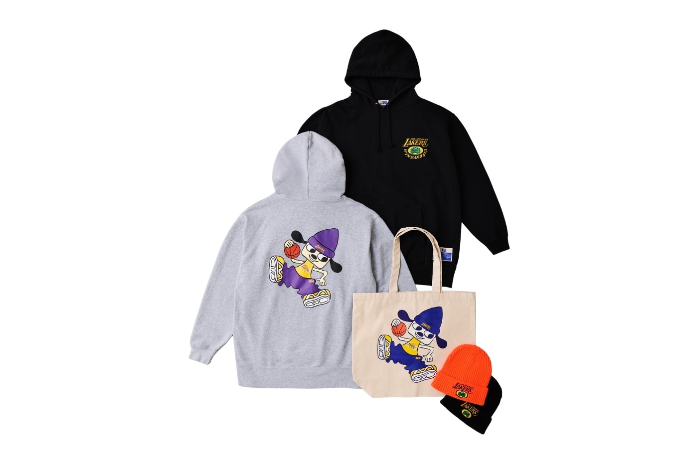 WIND AND SEA x NBA x 'PaRappa the Rapper' second Collaboration Release Info "BEAT ON THE COURT"