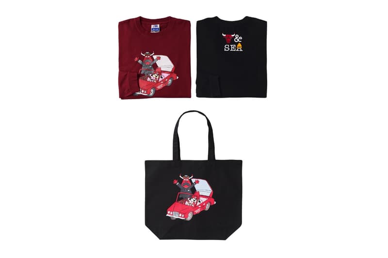 WIND AND SEA x NBA x 'PaRappa the Rapper' second Collaboration Release Info "BEAT ON THE COURT"