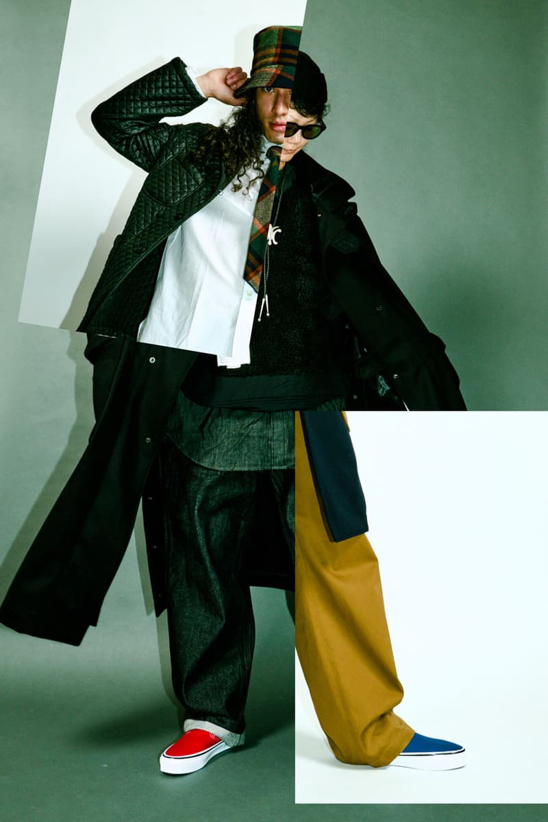 OTW by Vans x Engineered Garments Embraces Asymmetry collab slip on authentic colorway price release info drop 