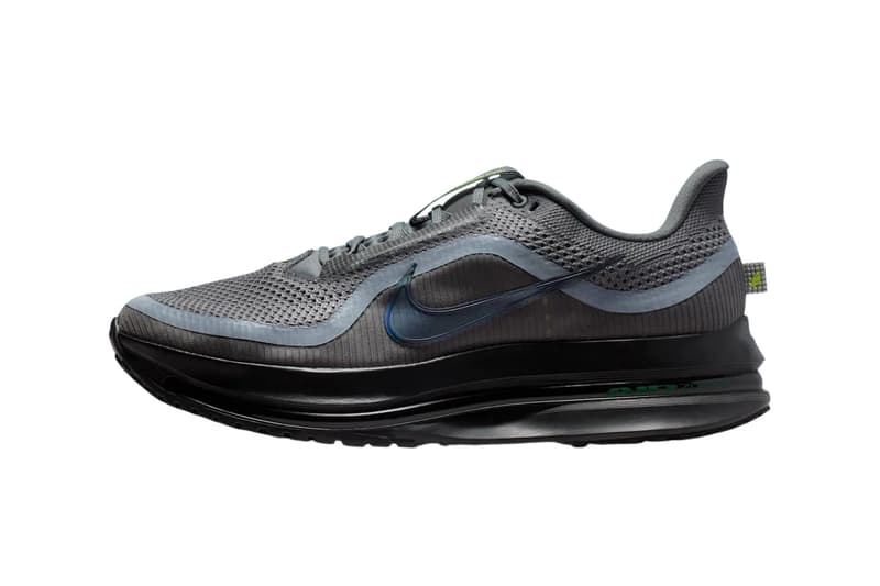 Nike Pegasus Premium “Smoke Grey” HQ2592-012 Release Info "Volt Green" Swoosh ZoomX  ReactX foams Air Zoom unit