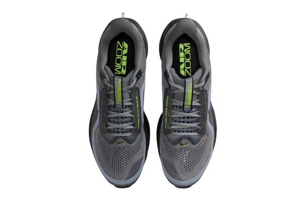 Nike Pegasus Premium “Smoke Grey” HQ2592-012 Release Info "Volt Green" Swoosh ZoomX  ReactX foams Air Zoom unit