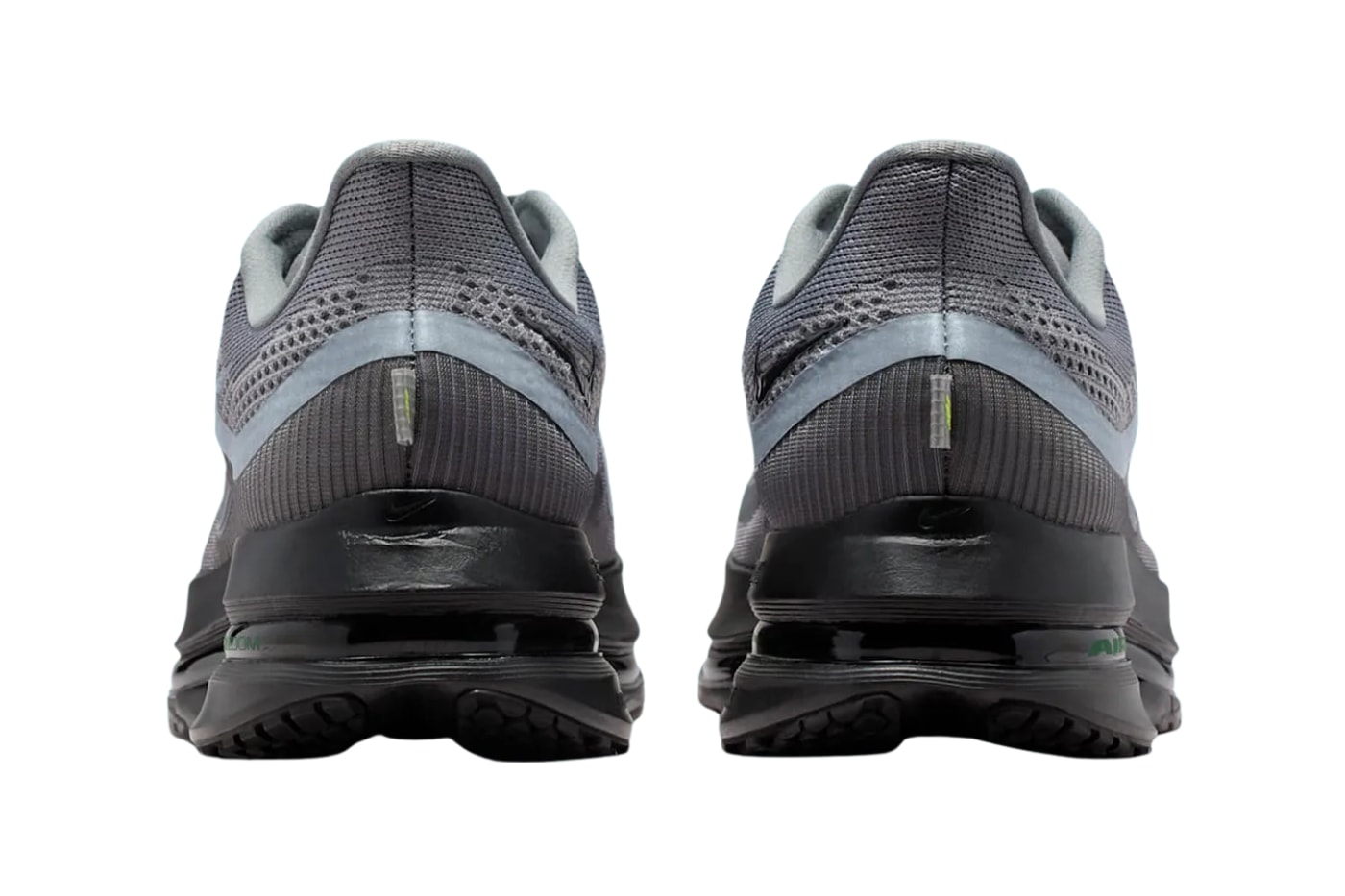 Nike Pegasus Premium “Smoke Grey” HQ2592-012 Release Info "Volt Green" Swoosh ZoomX  ReactX foams Air Zoom unit