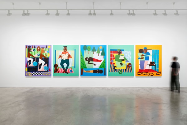 Nina Chanel Abney 'Now What? or What Else' Perrotin Paris Art Artworks Exhibition