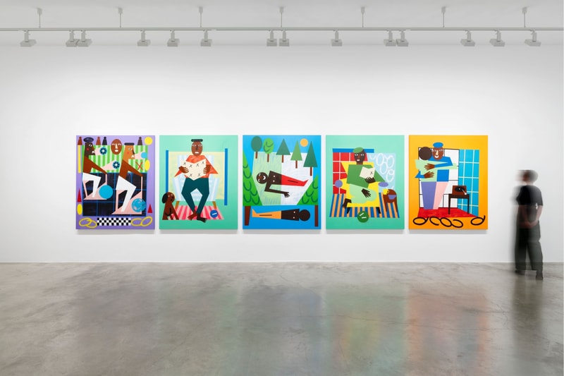 Nina Chanel Abney 'Now What? or What Else' Perrotin Paris Art Artworks Exhibition
