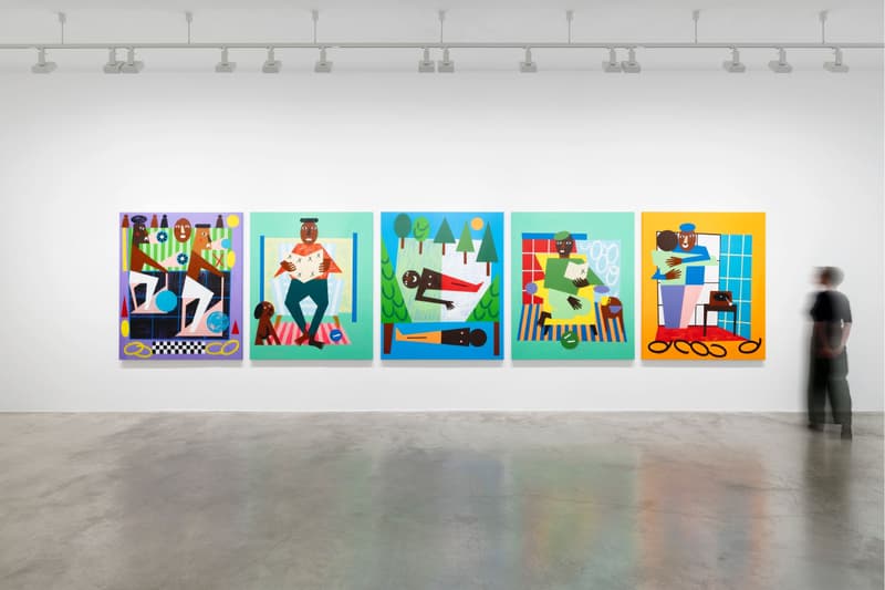 Nina Chanel Abney 'Now What? or What Else' Perrotin Paris Art Artworks Exhibition