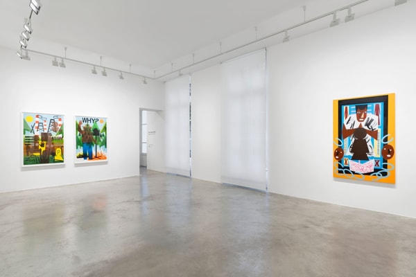 Nina Chanel Abney 'Now What? or What Else' Perrotin Paris Art Artworks Exhibition