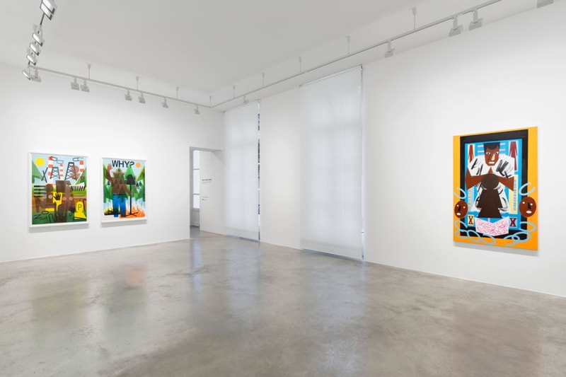 Nina Chanel Abney 'Now What? or What Else' Perrotin Paris Art Artworks Exhibition