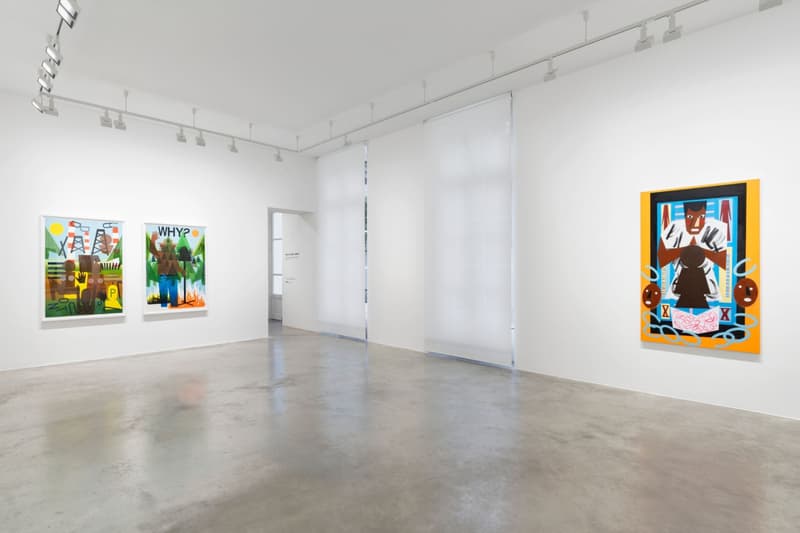 Nina Chanel Abney 'Now What? or What Else' Perrotin Paris Art Artworks Exhibition