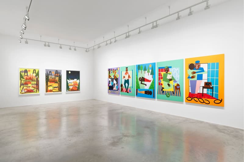 Nina Chanel Abney 'Now What? or What Else' Perrotin Paris Art Artworks Exhibition