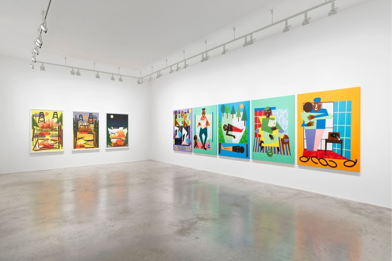 Nina Chanel Abney 'Now What? or What Else' Perrotin Paris Art Artworks Exhibition