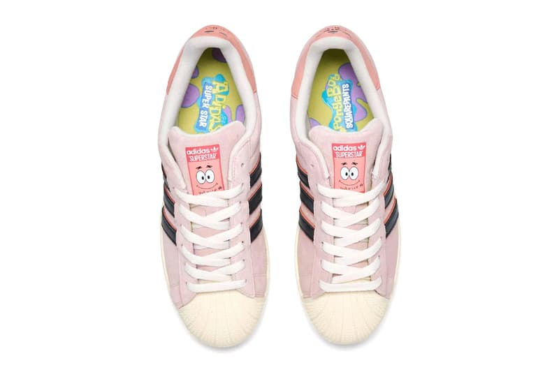 SpongeBob SquarePants adidas Superstar Patrick Star JQ6778 release info
