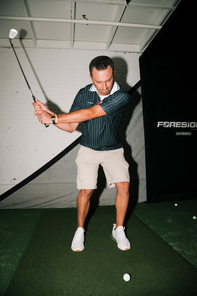 Michleob Ultra Hypegolf Clubhouse Apparel Collection Golf Simulator Beer Seltzers Dale Scott Bernie Gross Dennis Prescott 