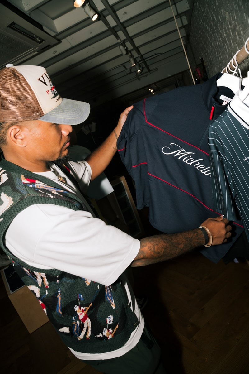 Michleob Ultra Hypegolf Clubhouse Apparel Collection Golf Simulator Beer Seltzers Dale Scott Bernie Gross Dennis Prescott 
