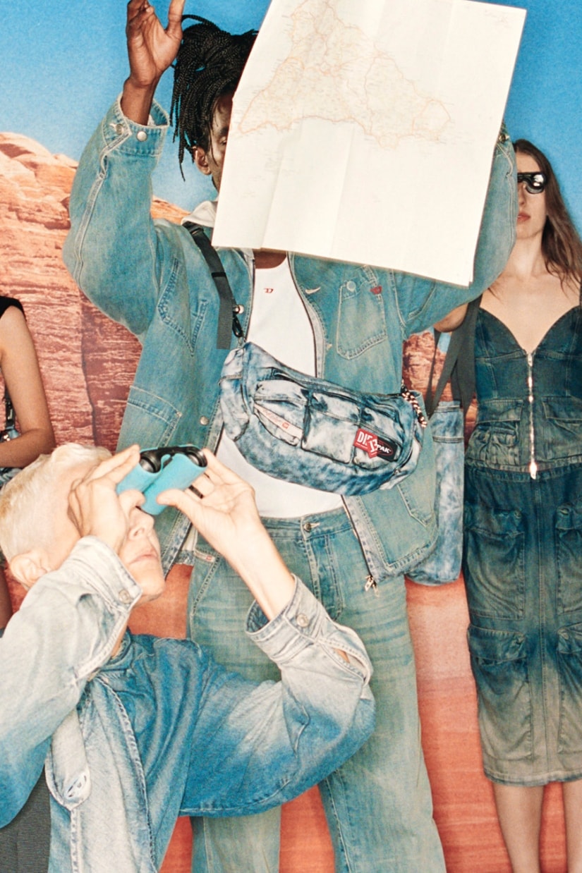 Diesel and Eastpak Join Forces on Trompe-L'Oeil Bags