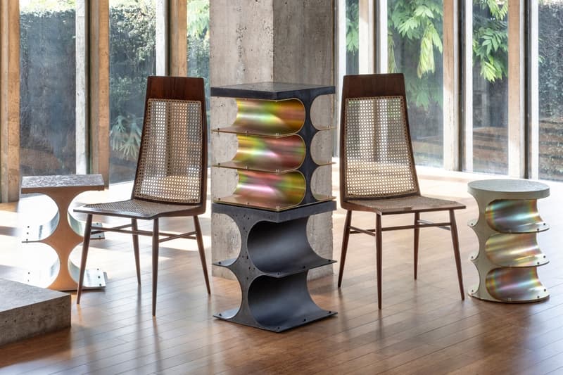 Lucas Simões First Furniture Collection "Colendra" Info Christies Los Angeles Ulysses de Santi Edgar Jayet