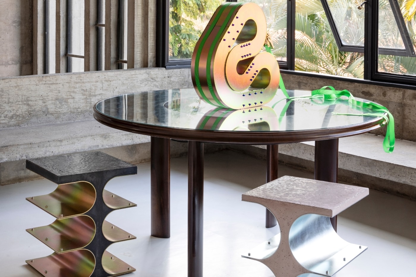 Lucas Simões First Furniture Collection "Colendra" Info Christies Los Angeles Ulysses de Santi Edgar Jayet