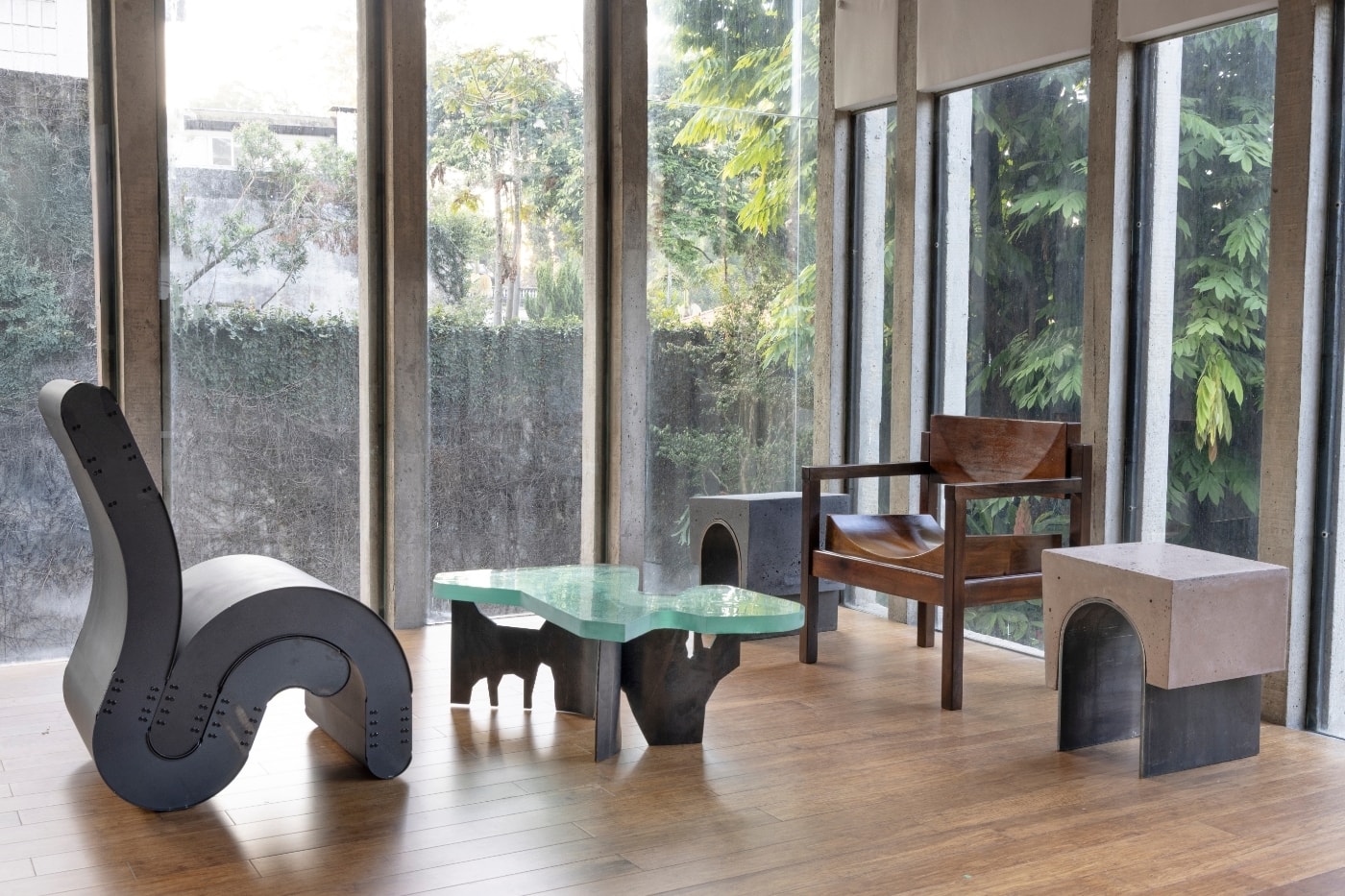 Lucas Simões First Furniture Collection "Colendra" Info Christies Los Angeles Ulysses de Santi Edgar Jayet