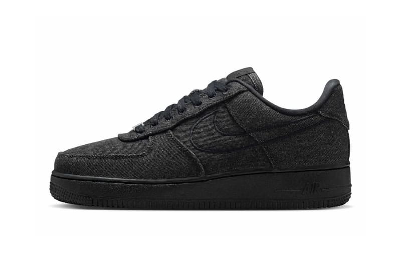 Nike Air Force 1 Low Black Denim IM7809-010 Release Info