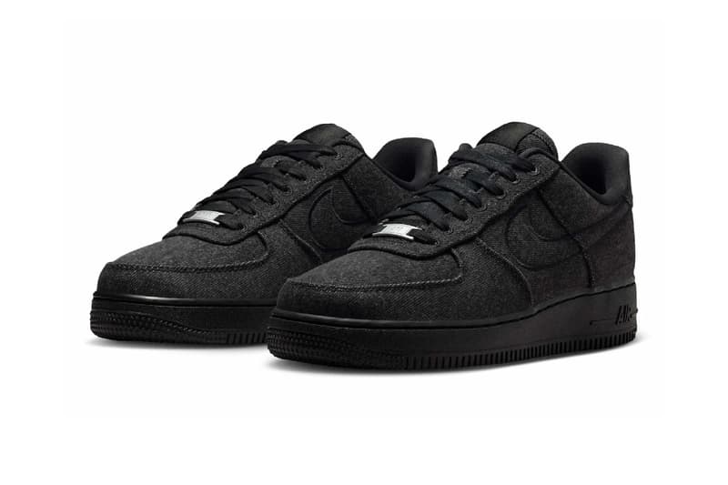 Nike Air Force 1 Low Black Denim IM7809-010 Release Info
