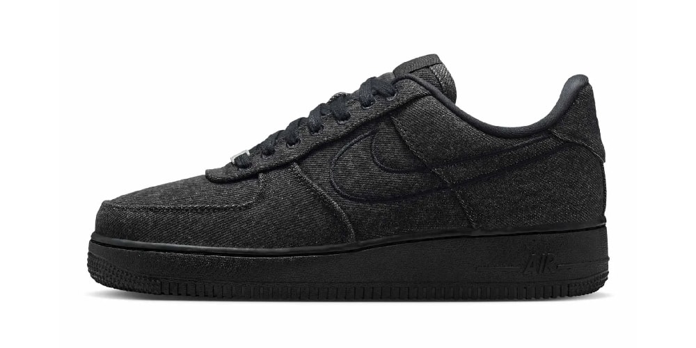 Nike Gives the Air Force 1 Low a “Black Denim” Makeover