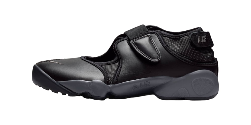 Nike Debuts the Air Rift in “Black/Iron Gray”