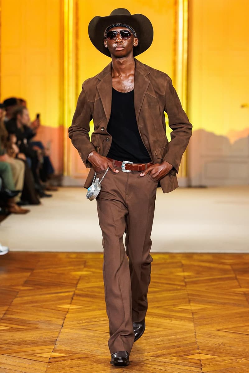 Post Malone Brings the Rodeo to Paris in Debut Austin Post Show runway modern cowboy season one at first light