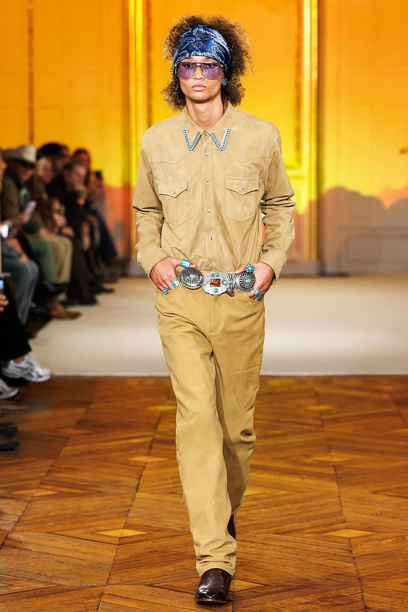 Post Malone Brings the Rodeo to Paris in Debut Austin Post Show runway modern cowboy season one at first light