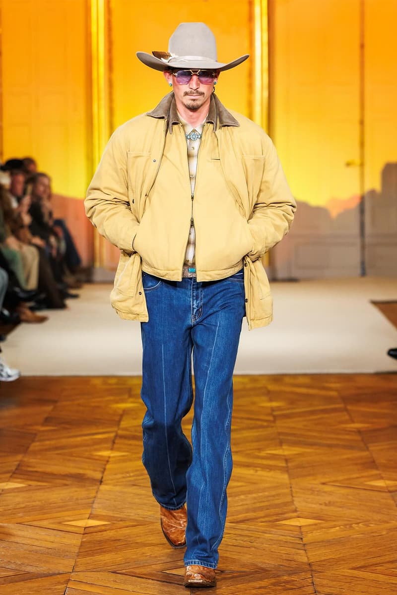 Post Malone Brings the Rodeo to Paris in Debut Austin Post Show runway modern cowboy season one at first light
