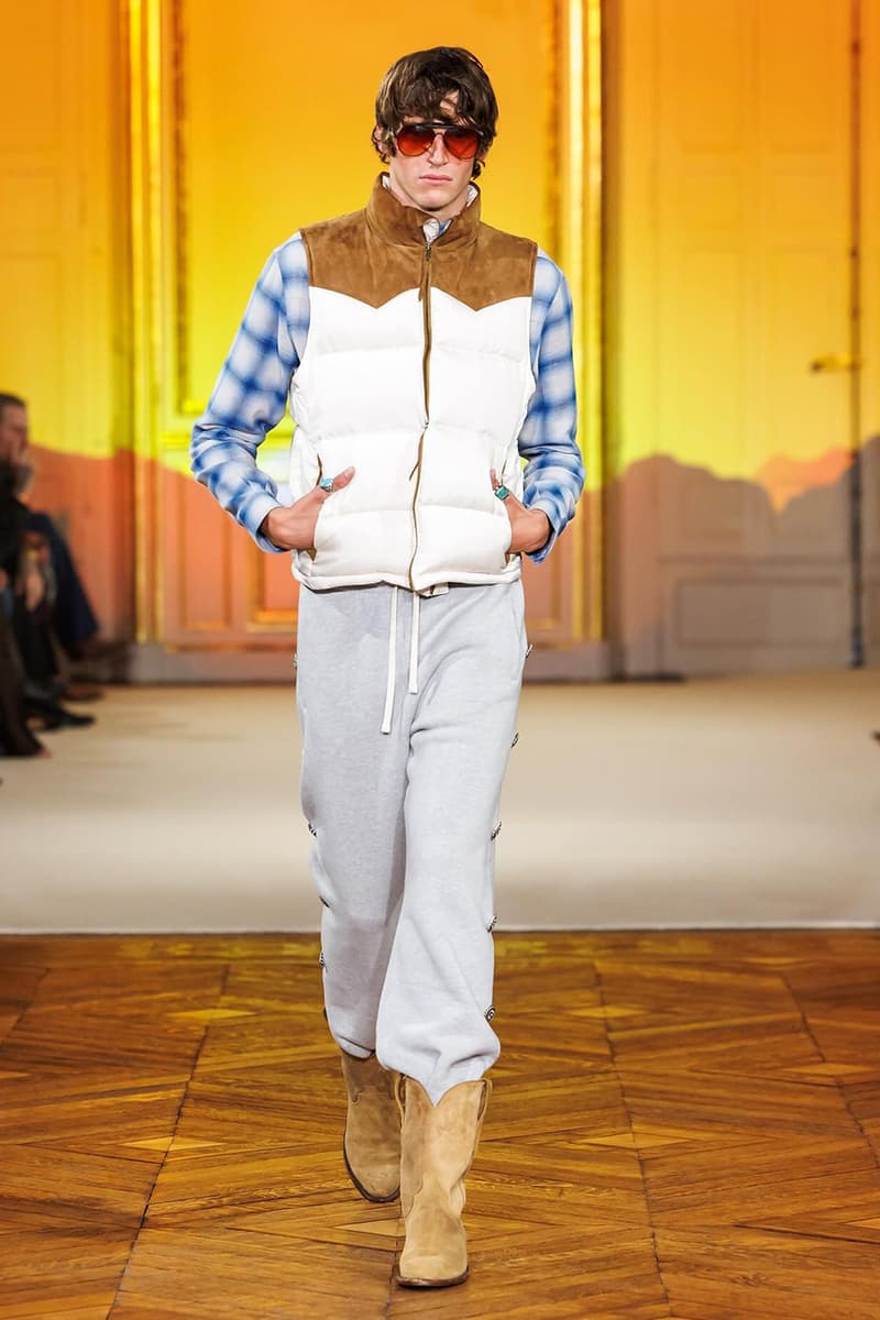 Post Malone Brings the Rodeo to Paris in Debut Austin Post Show runway modern cowboy season one at first light