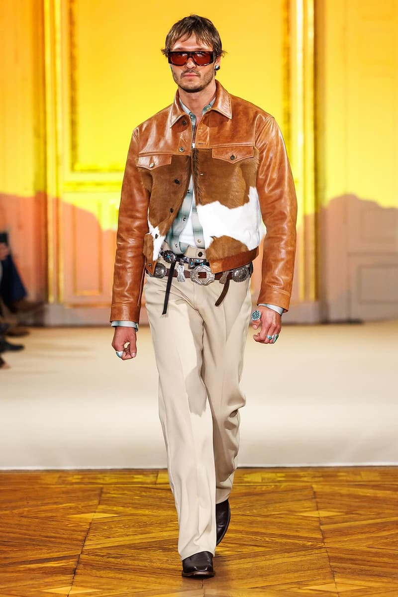 Post Malone Brings the Rodeo to Paris in Debut Austin Post Show runway modern cowboy season one at first light
