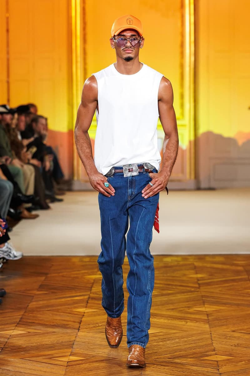 Post Malone Brings the Rodeo to Paris in Debut Austin Post Show runway modern cowboy season one at first light