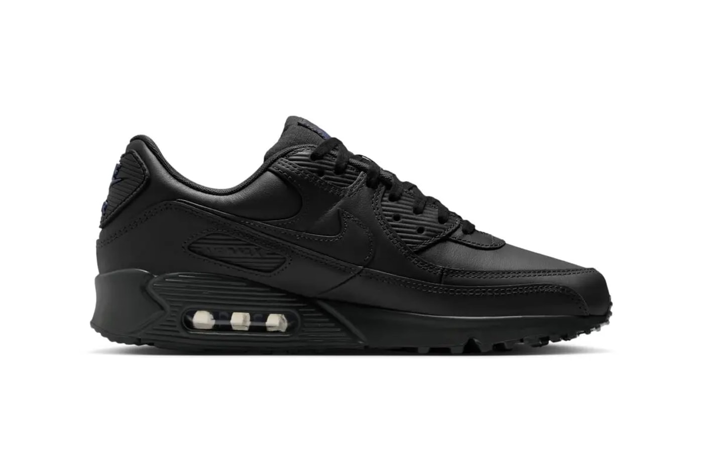 Official Look at the Nike Air Max 90 "Dark Smoke Grey" Dark Smoke Grey/Sanded Purple IF5446-001 