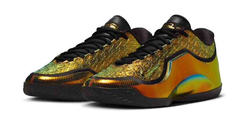 black and gold lebrons